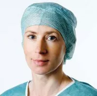 Шапочка для мед персонала Foliodress cap Comfort Form, c затылочной частью и резинкой, 100 шт, 992464