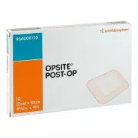 Повязка послеоперационная Opsite Post-Op пленочная с впитывающей неприлипающей прокладкой, 12х10см, 10шт, 66000710