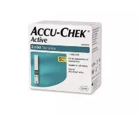 Тест-полоски Акку-чек Актив / Accu-Chek Active для глюкометра, для измерения уровня глюкозы в крови 100 шт