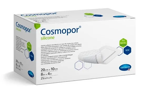 Cosmopor® silicone/ Кocмoпop силикон, 20х10см, 25 шт.