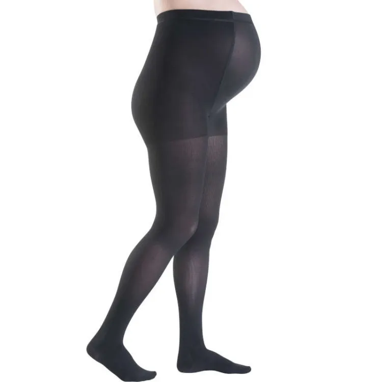 Колготки для беременных Sigvaris cotton 2-го класса компрессии бесшовные с хлопком, CO2-K-B