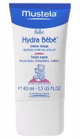 Крем для лица увлажняющий Мустела Бебе / Mustela Hydra - Bebe, восстанавливает, защищает, смягчает, 40 мл