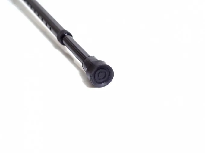 Костыль с опорой под локоть Ortonica KR 404 с резиновой насадкой и регулировкой высоты 86-116см, из алюминия
