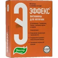 Эффекс для повышения выносливости, поддержанию здоровья предстательной железы и сексуальной функции, 60шт