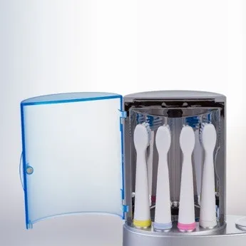 Зубная щетка SonicPulsar CS Medica CS-233-UV электрическая звуковая с зарядным устройством и УФ-дезинфектор для насадок