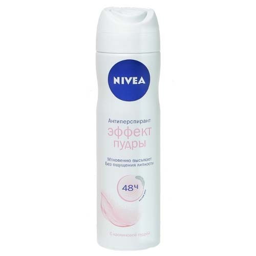 Спрей дезодорант - антиперспирант Нивея / Nivea эффект пудры, мгновенно ...