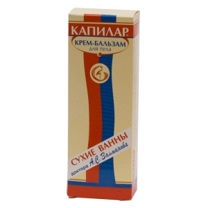 Крем-бальзам Капилар для тела (укрепляет стенки капилляров, тонизирует, снимает отеки и воспаления) 75мл