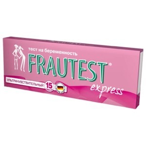 Тест на определение беременности FRAUTEST  express, 1 шт