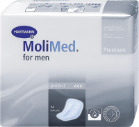 Прокладки MoliMed Premium for men Protect (МолиМед Премиум для мужчин Протект урологические, 3 капли, 14шт, 168705