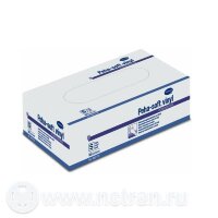 Перчатки Peha soft Vinyl (Пеха-Софт Винил) из винила без пудры, размер L, 100шт, 942172