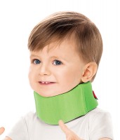 Бандаж шейный Orlett БН6-53 шина Шанца для грудных детей средней фиксации, зеленый