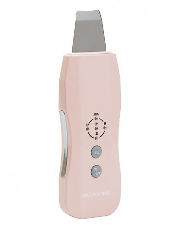 Аппарат для ультразвуковой чистки лица Gezatone Bio Sonic U7, кожа подтягивается и разглаживается, становится свежей