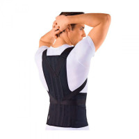 Корсет грудопоясничный крестцовый Orto, с 4-мя ребрами жесткости, универсальный, OPT КГК-110