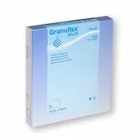 Повязка Грануфлекс (Granuflex) гидроколлоидная стерильная для экссудативных ран 20х20см, 187662