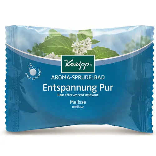Соль для жемчужной ванны ароматическая Kneipp с Мелиссой, успокаивает, против стресса, убирает спазмы, 80г. 397227