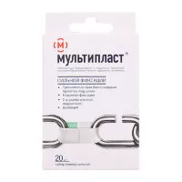 Лейкопластырь бактерицидный Мультипласт сильной фиксации, белый, 6х10см