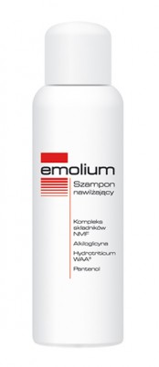 Шампунь увлажняющий Эмолиум лечебный для сухой кожи головы, антиаллергенный, от дерматита, для детей и взрослых, 200мл