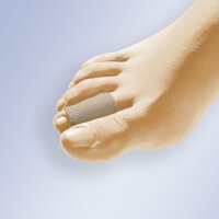 Гелево-тканевое кольцо Orliman GL-106 ортопедическое для защиты пальцев стопы, многоразовое, длина 15см