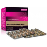 Ледис формула Менопауза День-Ночь для женщин в период пре- и менопаузы, 15+15шт