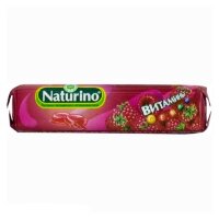 Пастилки Naturino (Натурино) вкус малины содержат натуральный сок и витамины, для детей от 2 лет и взрослых, 33.5г, 8шт