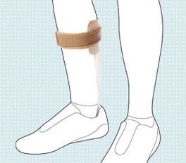 Ортез Otto Bock 28U9 Dropfoot Orthosis стоподержатель при отвисающей или конской стопе (комплект деталей)