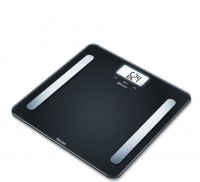 Весы диагностические Beurer BF600 Pure Black для контроля основных данных тела с беспроводным подключением к смартфону 