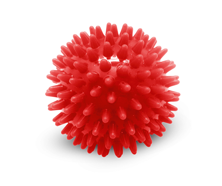 Комплект массажных мячей Kinerapy Massage Ball три штуки диаметром 6см разной жесткости, RH106