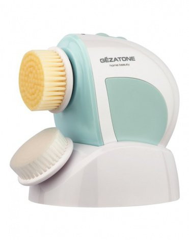 Массажер - щетка для чистки лица Gezatone Bio Sonic, 3 вида массажа, улучшает цвет лица, повышает тонус кожи, AMG199