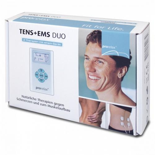 Массажер-миостимулятор DUO Prorelax TENS снимает боль и отеки
