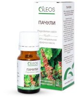 Масло Пачули Олеос окжет бактерицидное, антисептическое, антиоксидантное, ускорит регенерацию тканей, 10мл