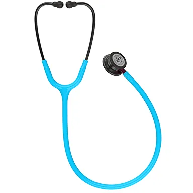Стетоскоп Littmann Classic III для физикального обследования с двусторонней настраиваемой диафрагмой, трубка бирюзовая, длина 69см, 5872