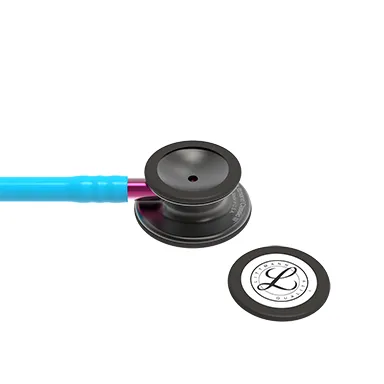 Стетоскоп Littmann Classic III для физикального обследования с двусторонней настраиваемой диафрагмой, трубка бирюзовая, длина 69см, 5872