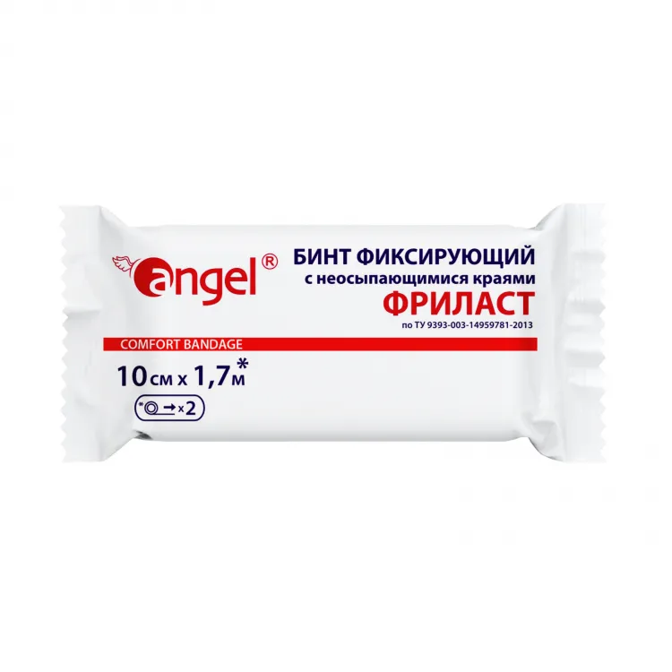Бинт Фриласт Angel для фиксации повязок, эластичный, длина 1.7м