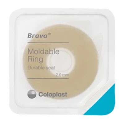 Кольцо защитное Колопласт / Coloplast Brava моделируемое, защита кожи от выделений, толщина 2,0 мм, уп. 30 шт, COL120305