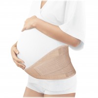 Бандаж для беременных Экотен дородовой с 2-мя ребрами жесткости, высота 15см, бежевый, ДР-01