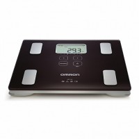 Весы жироанализатор Omron BF-214 разделяет уровень жира и индекс массы тела, до 150кг 