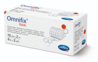 Пластырь Omnifix elastic (Омнификс эластик) для сплошной фиксации раневых повязок из нетканого материала белого цвета, 10см х 2м, 900601
