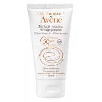 Молочко для тела Авен / Avene солнцезащитное SPF 50, с минеральным экраном, для чувствительной кожи, 100мл