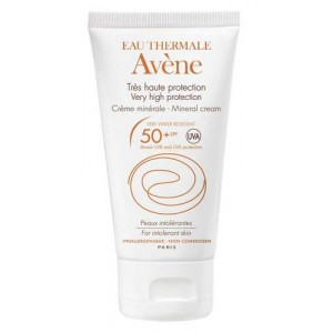 Молочко для тела Авен / Avene солнцезащитное SPF 50, с минеральным экраном, для чувствительной кожи, 100мл