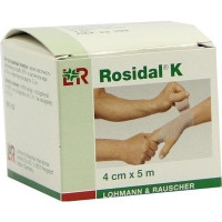 Бинт Розидал (Rosidal) компрессионный поддерживающий и фиксирующий, эластичный, малого растяжения , 4см х5м, 22199