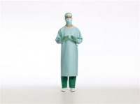 Халат хирургический BARRIER повышенной защиты FPP, влагонепроницаемый, стерильный, 2 полотенца, р.М, 32 шт, 670101