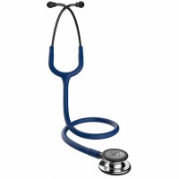 Стетоскоп Littmann Classic III с двусторонней акустической головкой, с темно-синей трубкой длиной 69см, 5863