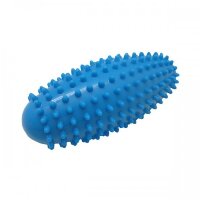 Массажёр-эллипс Kinerapy Ellipse Ball жесткий для рук, ног и других рельефных поверхностей тела, синий, 15х6см, RH115