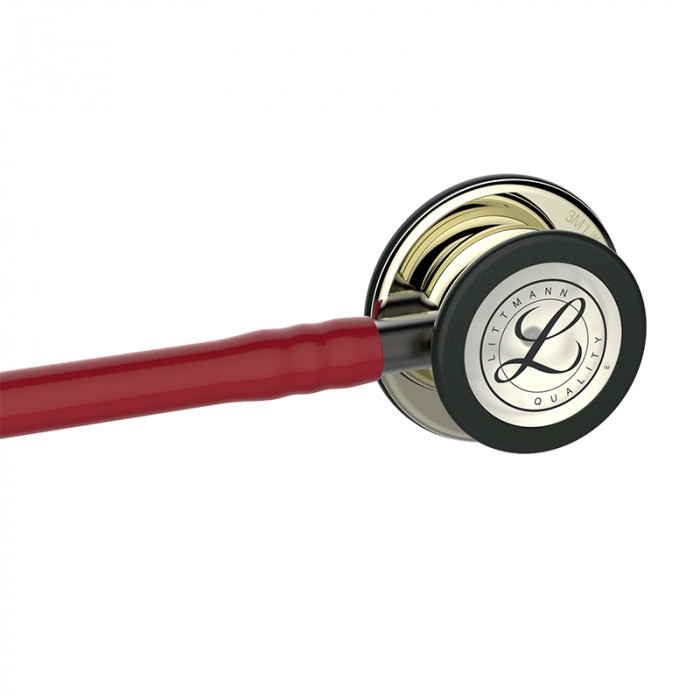 Стетоскоп Littmann Classic III с двусторонней акустической головкой, с бордовой трубкой длиной 69см, 5864