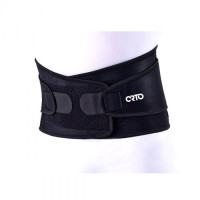 Корсет противорадикулитный для пояснично-крестцового отдела позвоночника Orto, высота 25см, черный, универсальный, NWA-152 