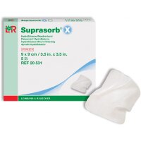 Повязка Suprasorb X (Супрасорб Х) гидросбалансированная стерильная, 9х9см, 20531