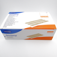 Полоски пластырные Омнистрип (Omnistrip) гипоаллергенные стерильные, размером 25х127мм, 540686