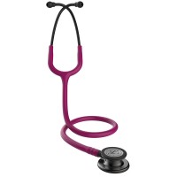 Стетоскоп Littmann Classic III для физикального обследования с двусторонней настраиваемой диафрагмой, трубка малиновая, длина 69см, 5871