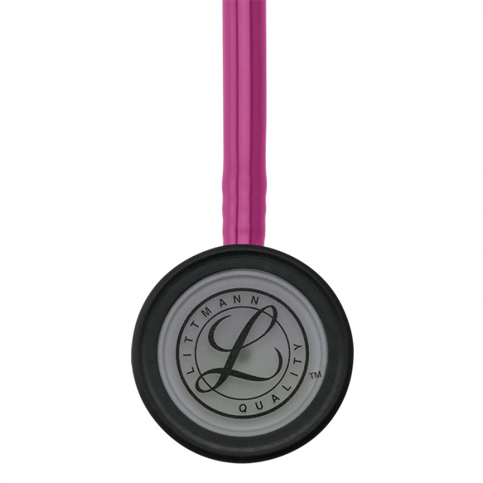 Стетоскоп Littmann Classic III для физикального обследования с двусторонней настраиваемой диафрагмой, трубка малиновая, длина 69см, 5871
