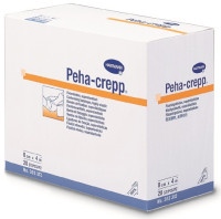 Бинт Peha-crepp фиксирующий для повязок всех типов белый размером 4м х10см в упаковке 100шт, 303163
